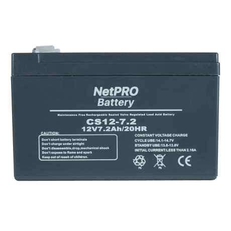 Акумуляторна батарея NETPRO CS12-7,2  NEW!