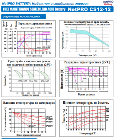 Акумуляторна батарея NETPRO CS12-12