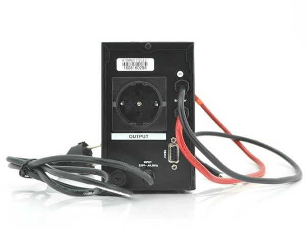 ДБЖ RITAR RTSW-600 LED (line-interactive, 360W/12V, струм заряду 6А, правильна синусоїда)