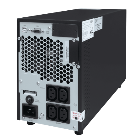 ДБЖ Cover CORE 3TL (online, 3000VA/2400W), під зовнішні АКБ 96VDC, зарядний струм 6А