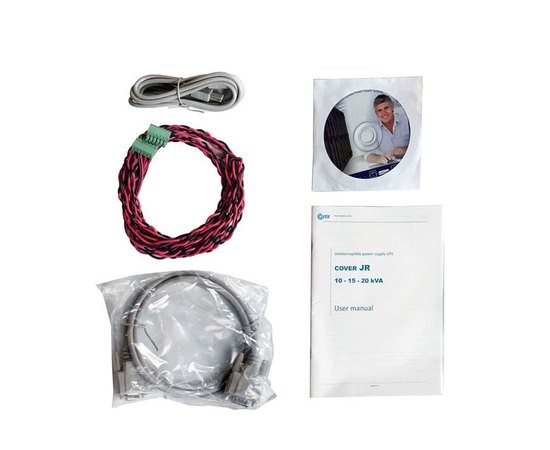 ДБЖ Cover JR 15K (online, 3 фази, 15000VA/15000W), без АКБ