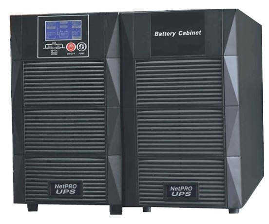 ДБЖ NetPRO 11 1K (online, 1000VA/900W), під внутрішні АКБ 3x12V/7Ah, без АКБ в комплекті