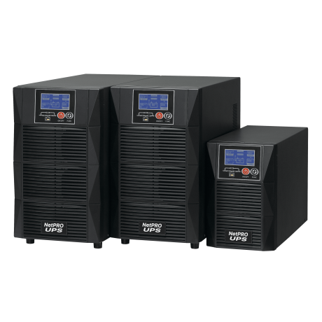 ДБЖ NetPRO 11 3K (online, 3000VA/2700W), під внутрішні АКБ 8x12V/7Ah, без АКБ в комплекті