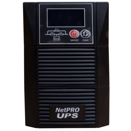 ДБЖ NetPRO 11 1KL-24V (online, 1000VA/800W), під зовнішні АКБ 24VDC, зарядний струм 8А